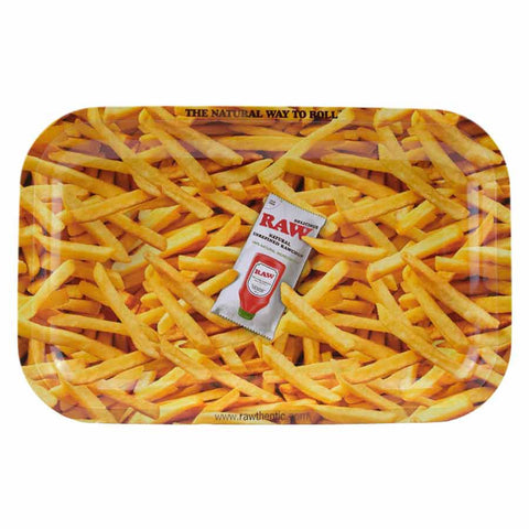 RAW French Fries Rolling Tray
