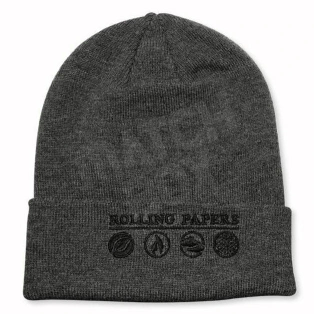 Rolling Papers Grey Beanie
