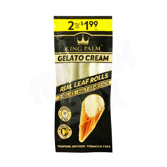 King Palm 2 Rollies   Gelato Cream