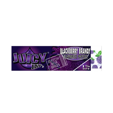 Juicy Jay's 1¼ Blackberry Brandy Flavoured Paper Single Pack