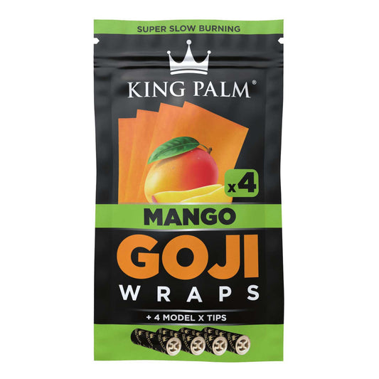 King Palm Goji Blunt Wraps - Mango Flavor