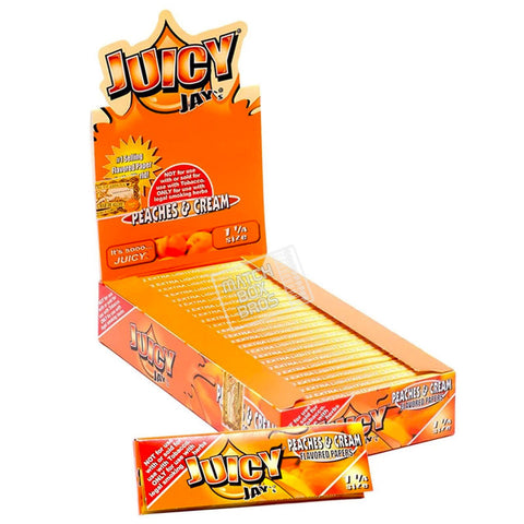 Juicy Jay's 1¼ Peaches & Cream Flavoured Paper