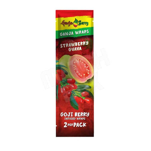 Ganja Berry Strawberry Guava Goji Berry Infused Wraps