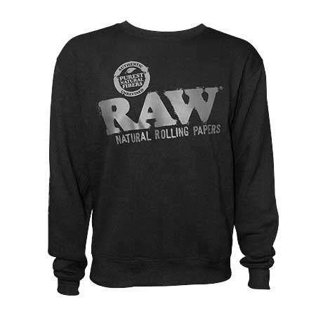 RAW CREWNECK BLACK