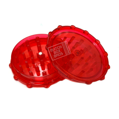 Grinder Acrylic 70mm 2 Part [GRP122] Red